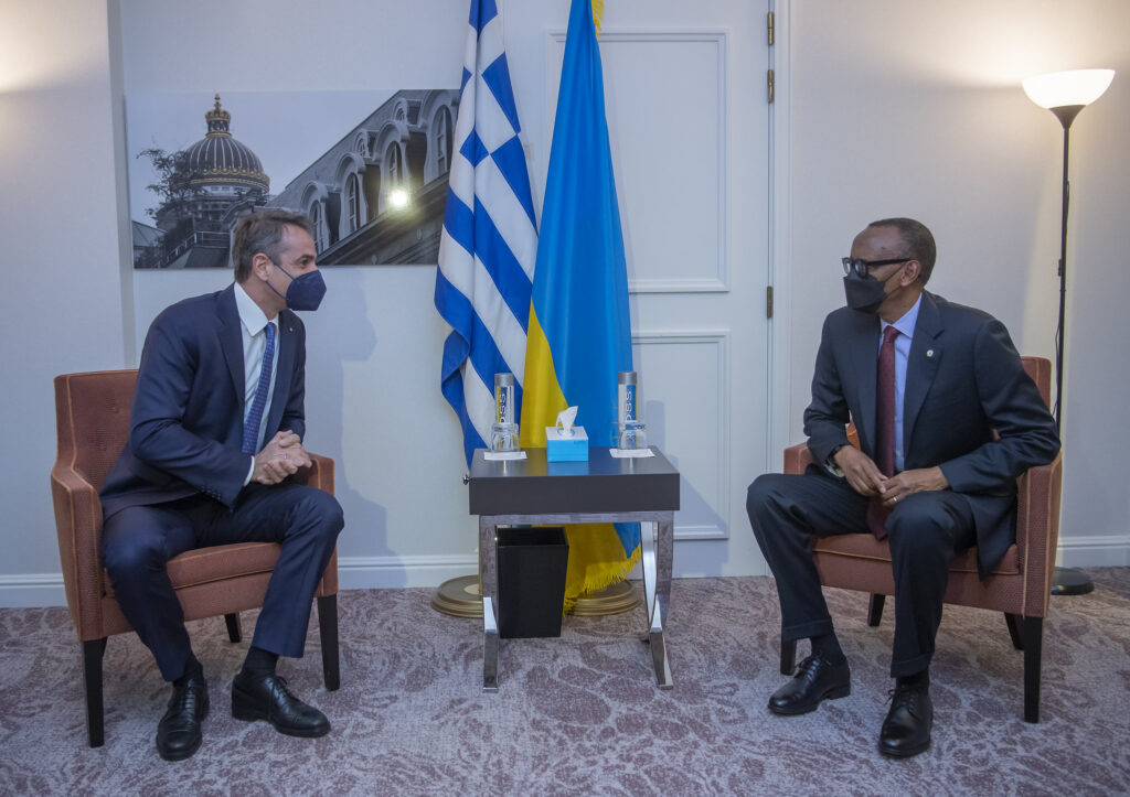 Perezida Kagame na Mitsotakis: ‘Abimukira baba inyungu y’Afurika n’u Burayi’