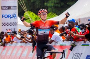 Tour du Rwanda 2022: Budiak yegukanye intera ya 6, Tesfazion afata umwanya wa mbere