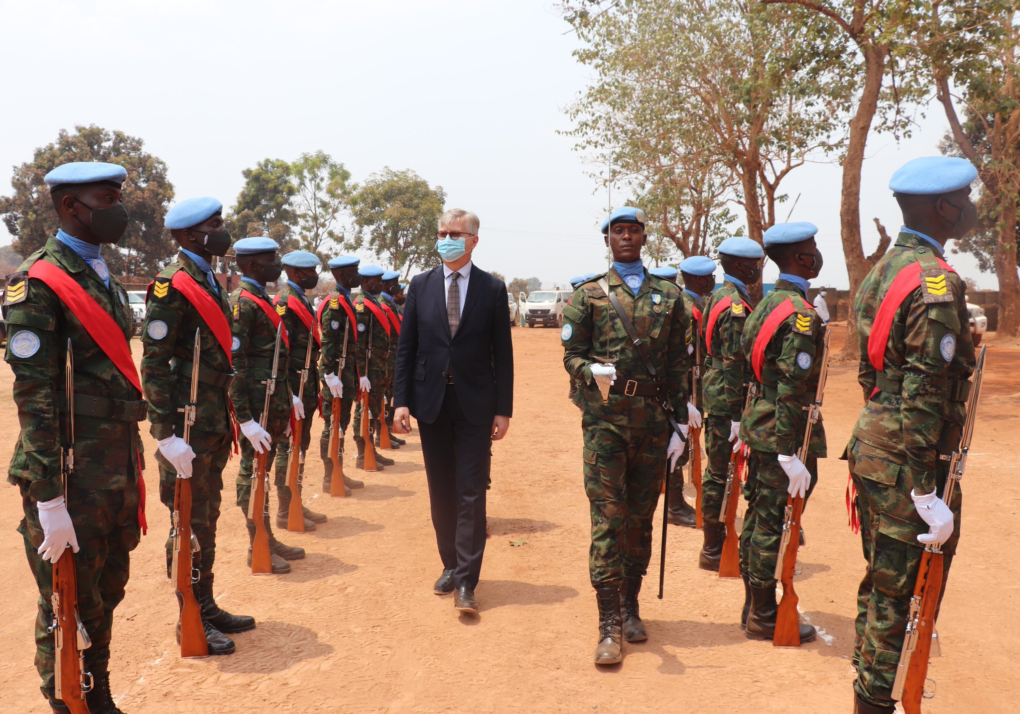 Intumwa ya Loni yashimye ingabo z’u Rwanda zoherejwe muri MINUSCA