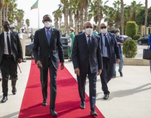 Perezida Kagame mu ruzinduko rw’iminsi 2 muri Mauritania