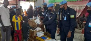 Sudani y’Epfo: Abapolisi b’u Rwanda bafashije abanyeshuri bagizweho ingaruka n’intambara