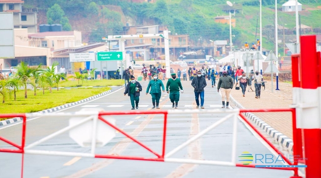 Imipaka yo ku butaka yakomorewe, gukora amasaha 24 ku yandi byagarutse…