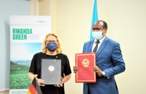 U Rwanda n’u Budage byasinyanye amasezerano ya miliyari 63 Frw