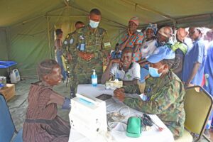 Sudani y’Epfo: Abaturage bishimiye kuvurwa n’Ingabo z’u Rwanda