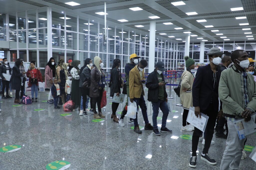 Icyiciro cya 8 cy’impunzi ziturutse muri Libya cyageze mu Rwanda