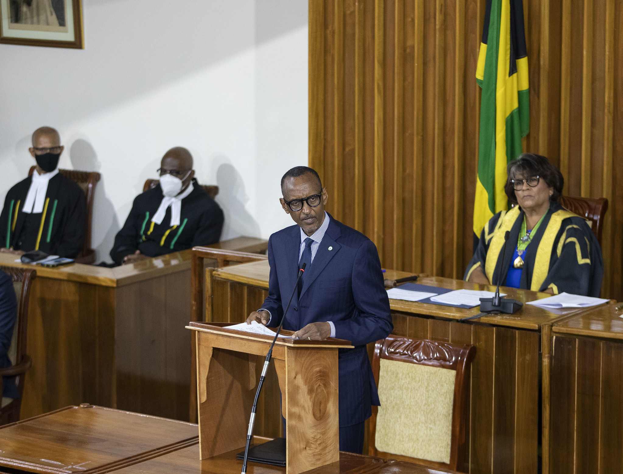 Perezida Kagame yifuza ubufatanye butaziguye na Jamaica