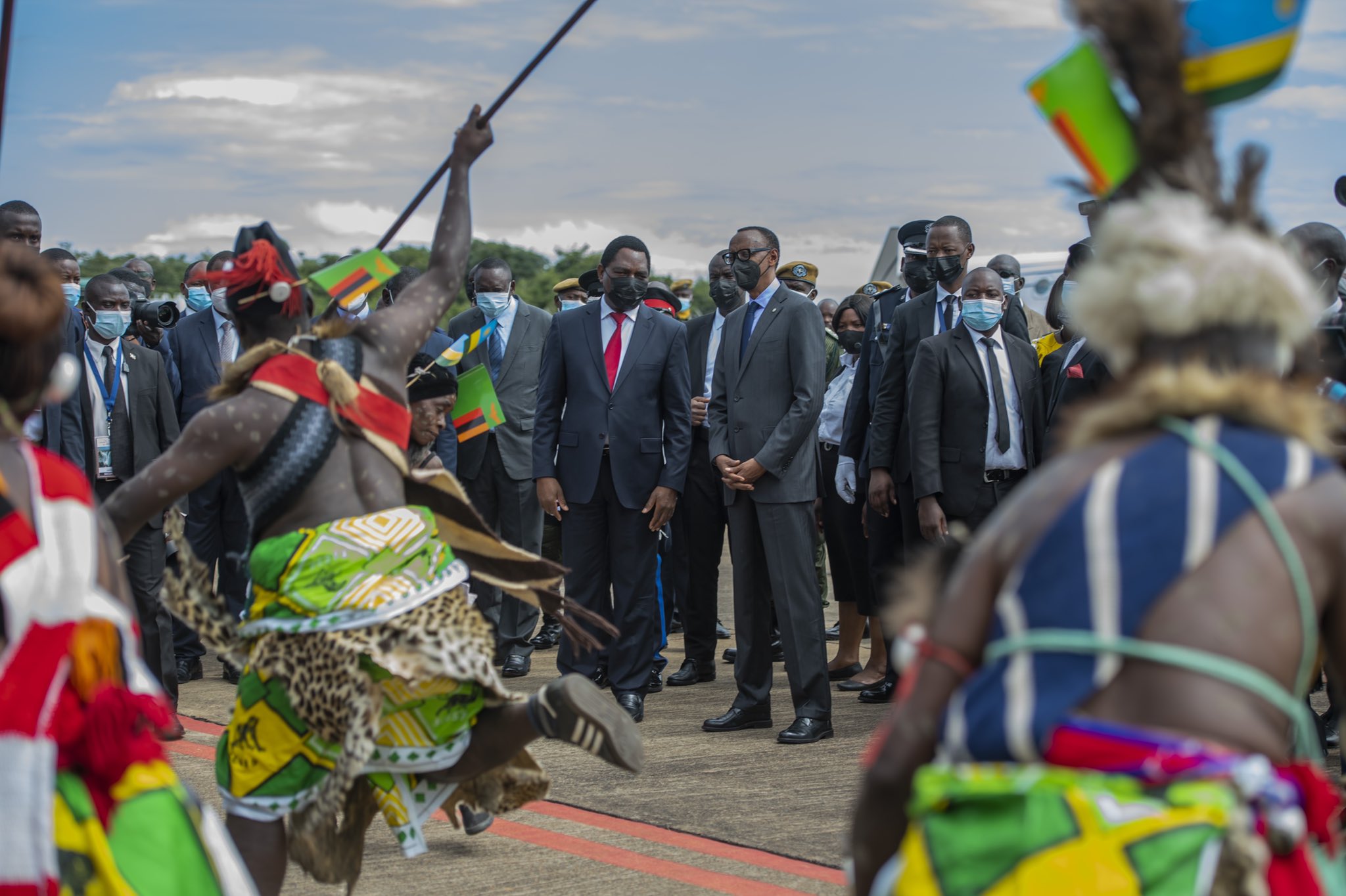 Perezida Kagame mu ruzinduko rw’iminsi 2 muri Zambia