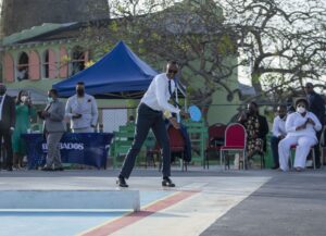 Perezida Kagame yiyunze ku bakina tennis muri Barbados (Amafoto)