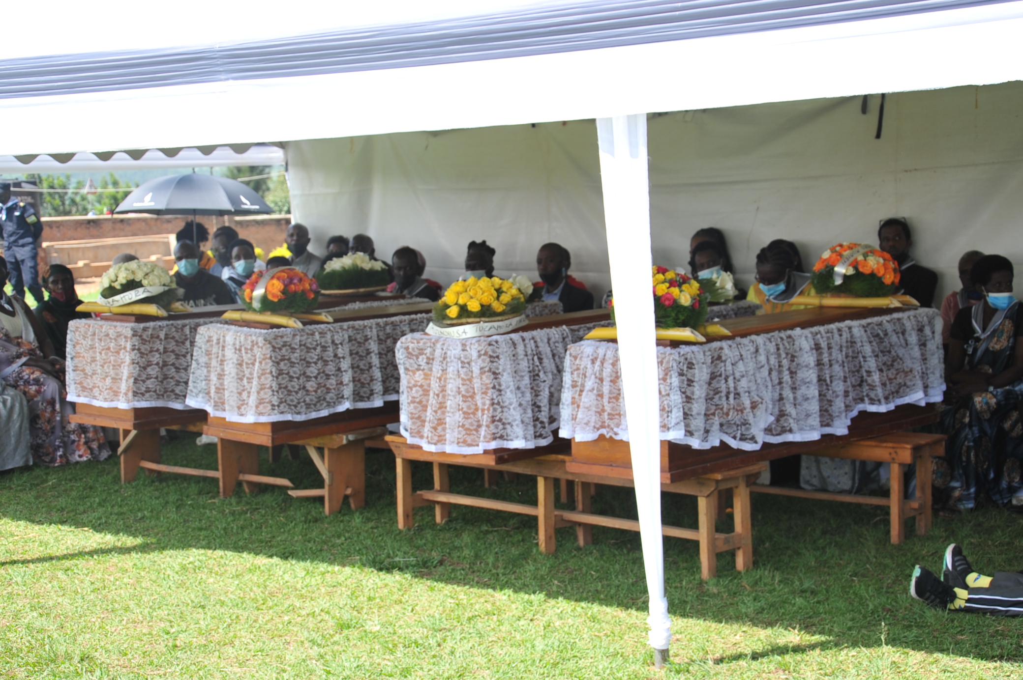 Mu mafoto: I Gatsibo hashyinguwe imibiri y’Abatutsi bazize Jenoside