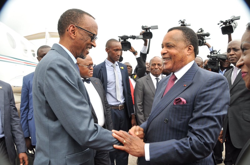 Perezida Kagame mu ruzinduko rw’iminsi 3 muri Congo Brazzaville