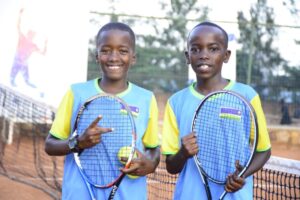 Tennis: Ikipe y’u Rwanda yatangiye  yitwara neza mu irushanwa ry’abatarengeje imyaka 12