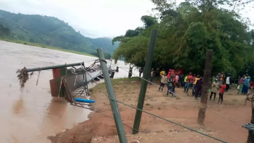 Ikiraro gihuza Muhanga na Gakenke cyongeye gutwarwa n’imvura