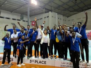 Volleyball: Gisagara VC yegukanye umwanya wa gatatu muri Afurika