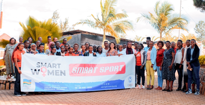 Abagore bari muri Siporo y’u Rwanda  baganiriye ku bibazo bahura nabyo n’uko byakemuka