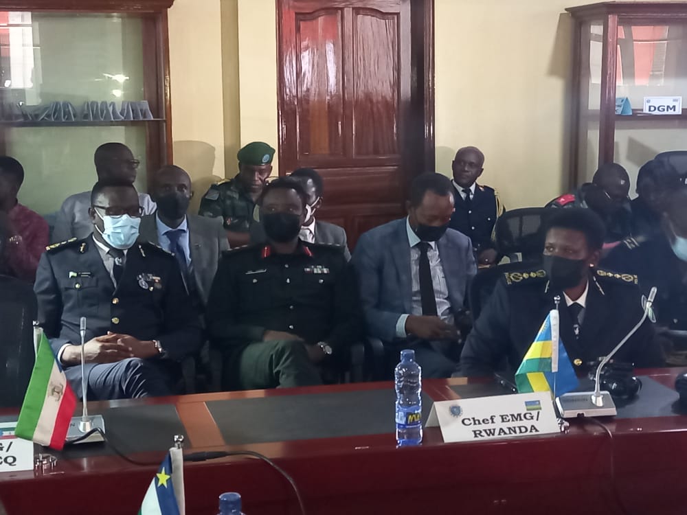 DIGP Ujeneza yaserukiye u Rwanda  mu nama ya ECCAS i Kinshasa