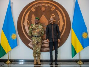 Perezida Kagame yakiriye Umugaba Mukuru w’Ingabo za Mali