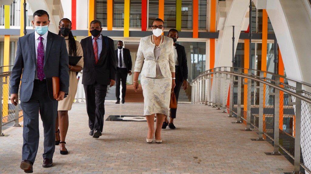 Patricia Scotland yanyuzwe n’aho u Rwanda rugeze rwitegura CHOGM2022