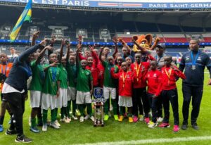 Ikipe y’u Rwanda yegukanye igikombe cy’Isi cy’amarerero ya  PSG  