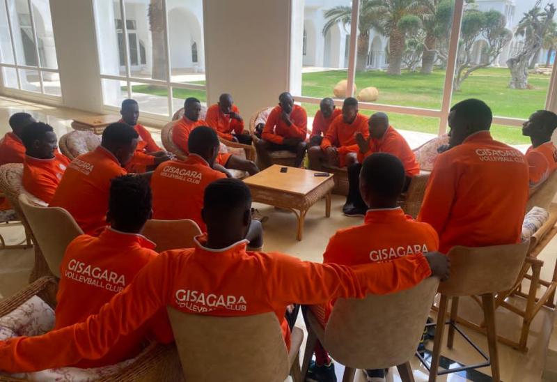 Volleyball: Gisagara VC iratangira imikino y’Afurika ikina na Port de Douala