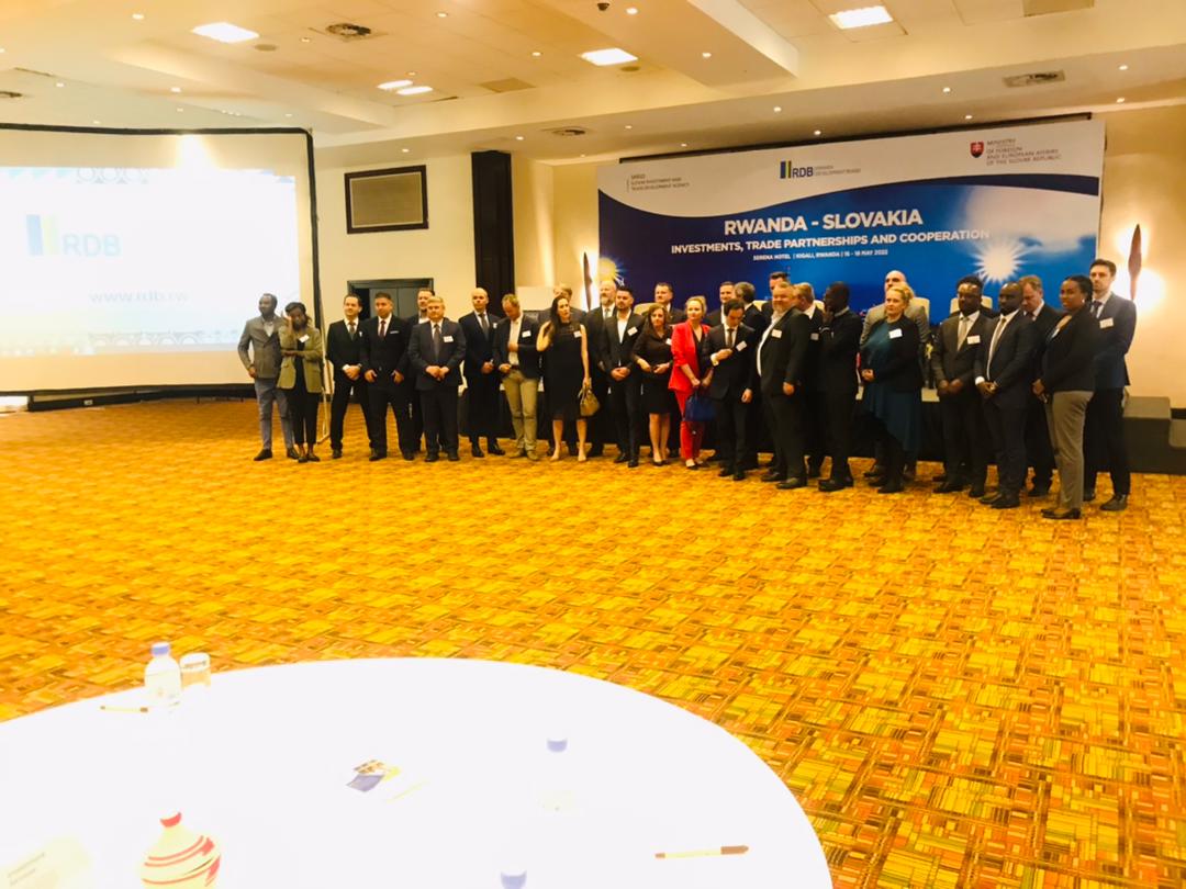 U Rwanda na Slovakia byatangiye ubufatanye mu bucuruzi n’ishoramari
