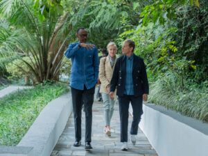 Perezida Kagame yakiriye Ellen na Portia bafunguye Ikigo cyita ku ngagi mu Rwanda