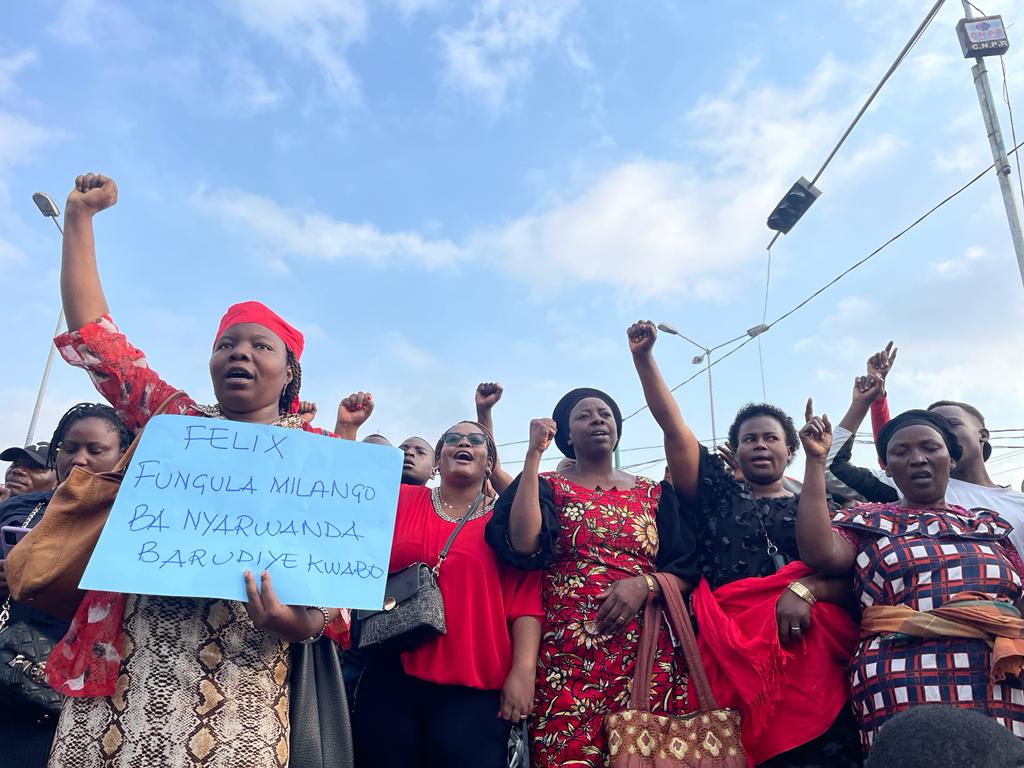 RDC: Intamenya y’abaturage irabatera kwigaragambya bamagana u Rwanda