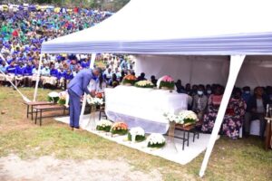 Kabgayi: Imibiri 21 y’abazize Jenoside yashyinguwe mu cyubahiro