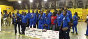 Basketball: Ikipe y’u  Rwanda na Uganda zegukanye igikombe cy’Akarere ka 5