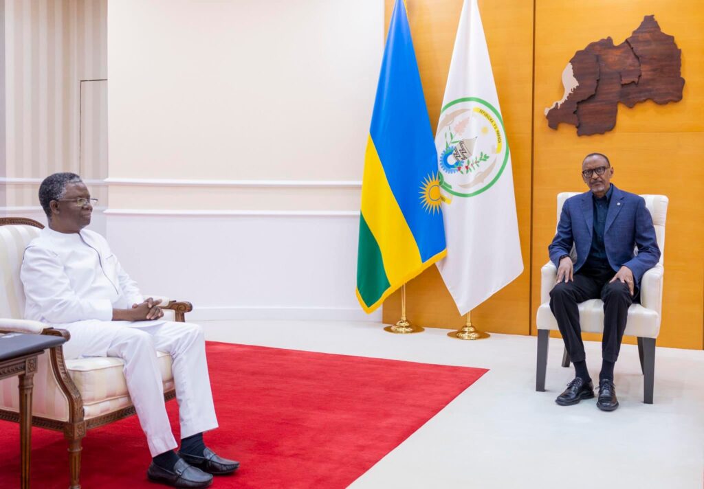 Perezida Kagame yakiriye Fodé Ndiaye uhagarariye amashami ya Loni mu Rwanda