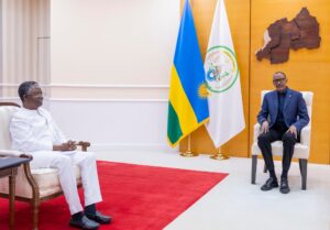 Perezida Kagame yakiriye Fodé Ndiaye uhagarariye amashami ya Loni mu Rwanda
