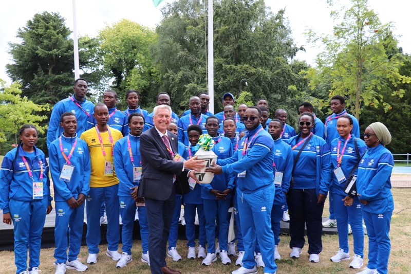 Birmingham 2022: Abaserukiye u Rwanda bakiriwe ku mugaragaro