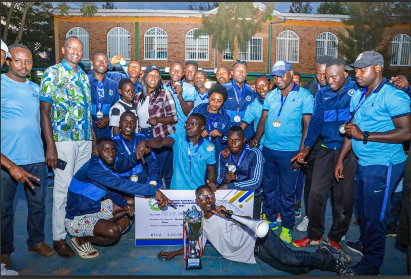 Handball: Police HC yegukanye igikombe cya shampiyona ya 2022