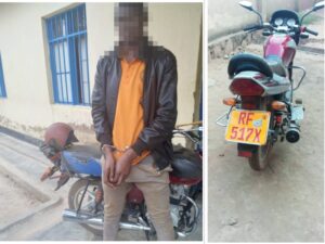 Polisi yagaruje moto, abazibye batabwa muri yombi