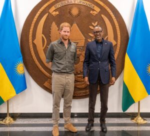 Igikomangoma cy’u Bongereza mu ruzinduko mu Rwanda