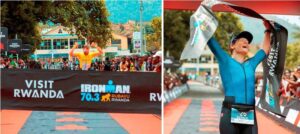 Ilya Slepov na Berber Kramer ni bo begukanye IRONMAN 70.3 Rwanda 2022