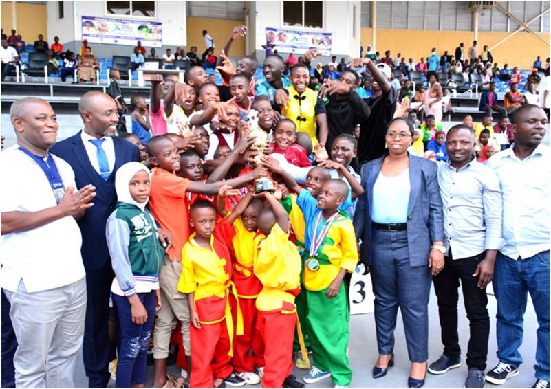 Kung Fu Wushu : Ikipe ya  Black Scorpion ni yo yegukanye irushanwa  ry’abakiri bato