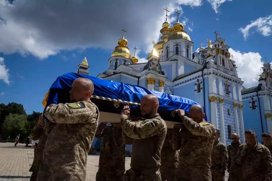 Ukraine imaze gutakaza abasirikare 9000 mu ntambara n’u Burusiya