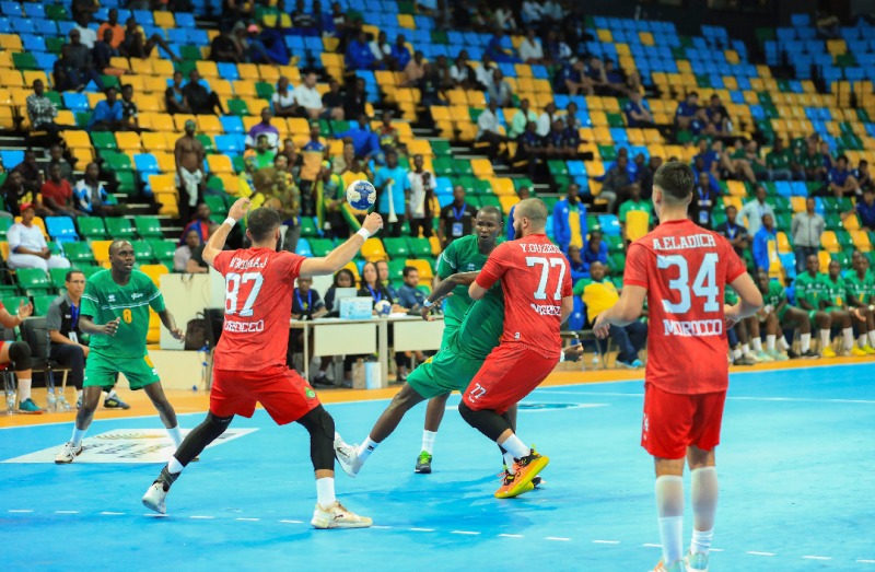Handball: Ikipe y’u Rwanda yatsinzwe umukino wa kabiri, Algeria na Misiri zitwara neza