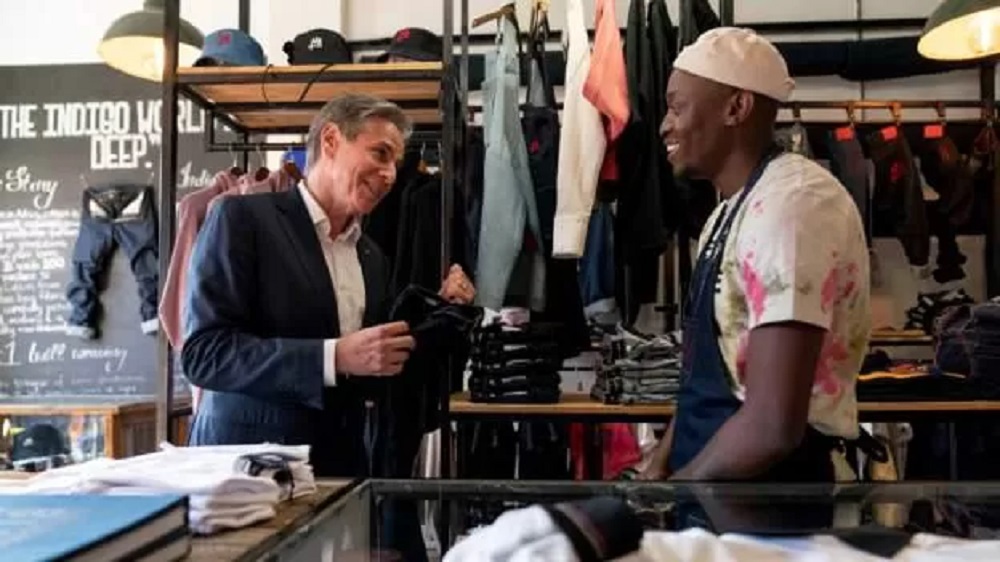 Antony Blinken witezwe mu Rwanda yatangiye uruzinduko muri Afurika