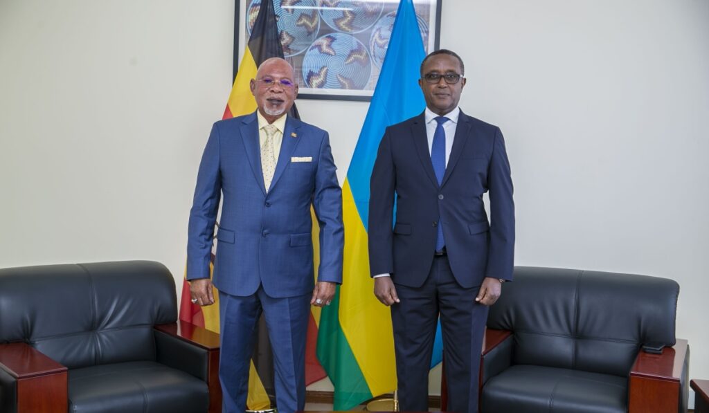 Minisitiri w’Ububanyi n’Amahanga wa Uganda yasuye u Rwanda