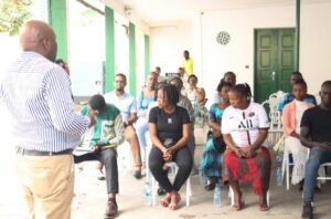 Urubyiruko rw’u Rwanda rwabaye impunzi i Brazzaville rurimo kwigishwa
