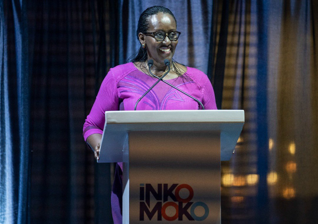 Jeannette Kagame yibukije urubyiruko ibanga ry’intsinzi mu kwikorera