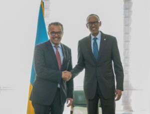 Perezida Kagame na Dr. Tedros baganiriye kuri AMA yitezwe i Kigali