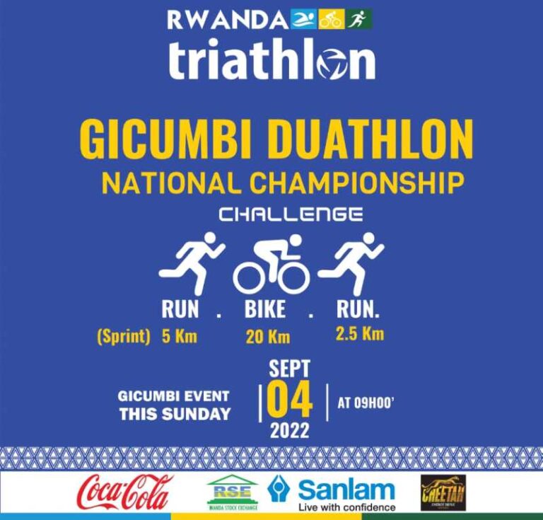 Triathlon: Irushanwa rya gatatu muri uyu mwaka rigiye kubera i Gicumbi