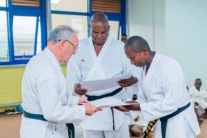 Karate: Niragire abaye umunyarwanda wa mbere uhawe Dan ya Gatandatu