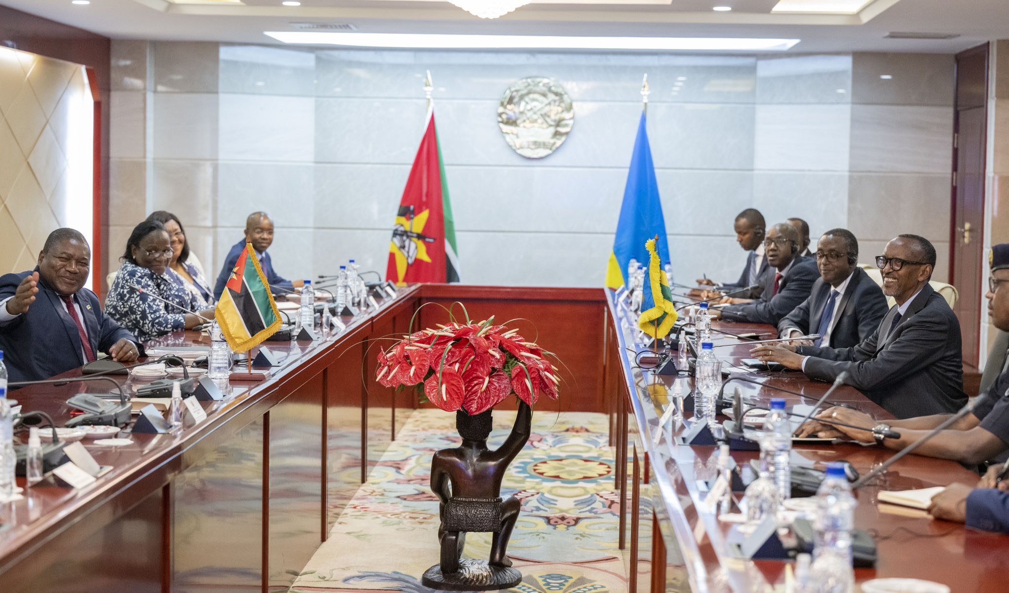 Perezida Kagame mu ruzinduko rw’umunsi muri Mozambique