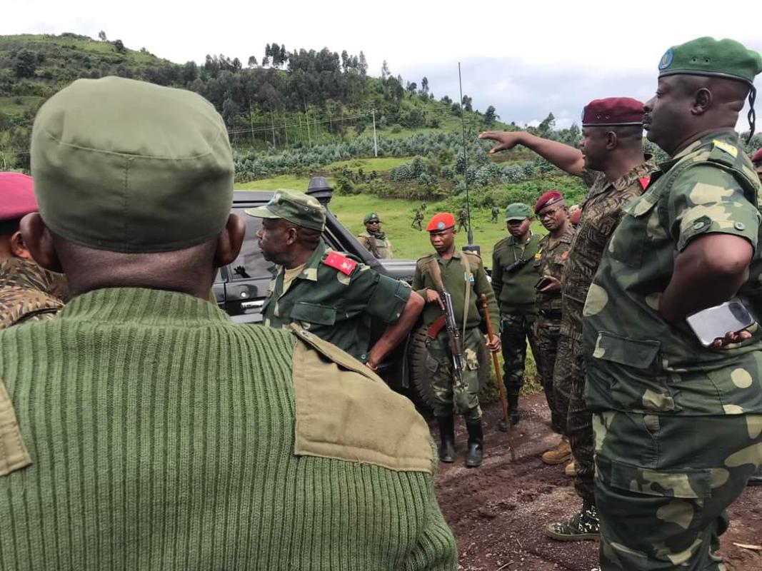 RDC: Abofisiye 2 ba FARDC bahagamwe n’ifatwa rya Bunagana