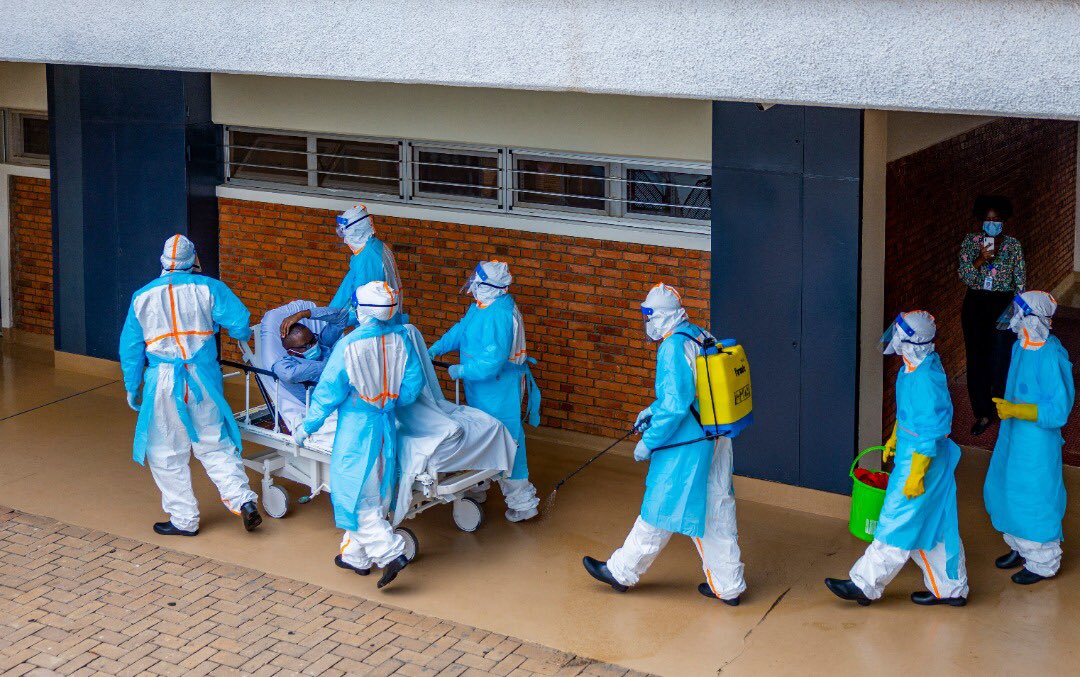 U Rwanda mu myitozo yo guhangana na Ebola yakamejeje muri Uganda