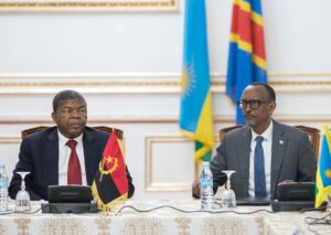 Perezida w’Angola yitezwe mu Rwanda aje kuruhuza na RDC