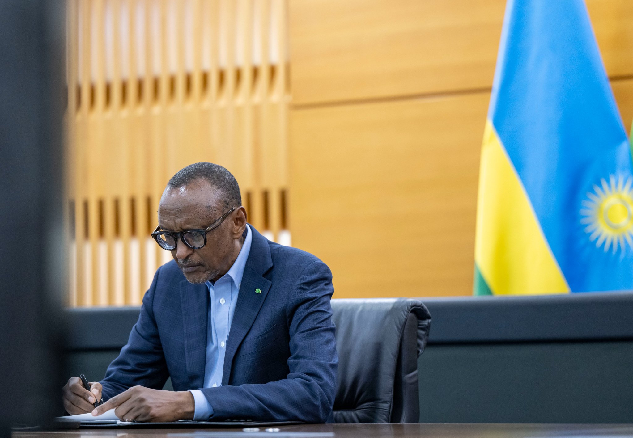 Perezida Kagame yizeye igisubizo mu biganiro ku bibazo bya RDC